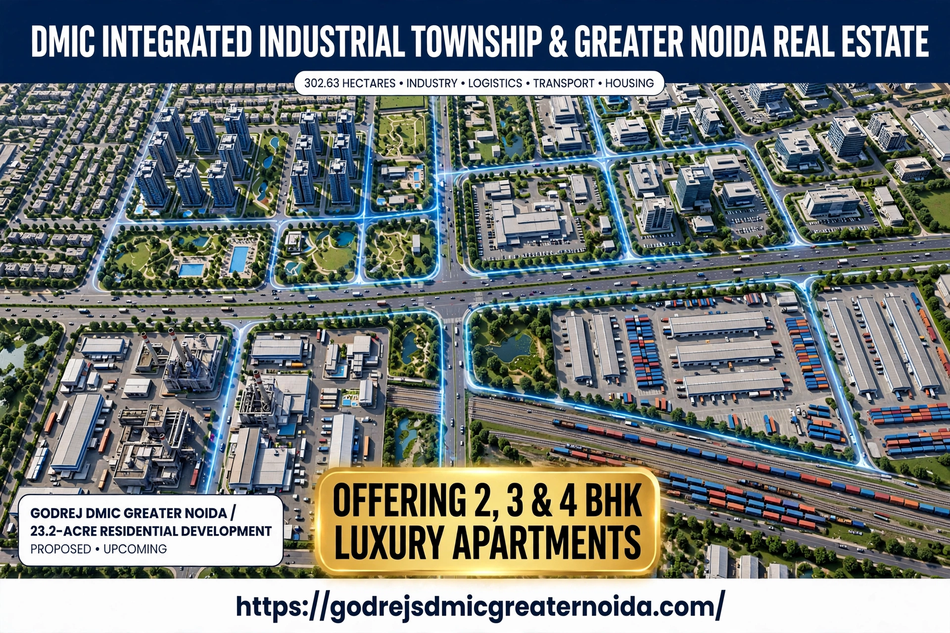 Why the DMIC Integrated Industrial Township Matters for Greater Noida Real Estate